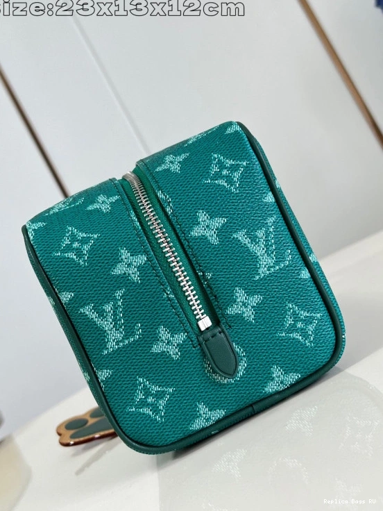 Affordable KIT bag-23*13*12CM LOUIS LOCKER DOPP VUITTON 0717